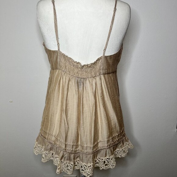 Boston Proper Brown and Cream Camisole - Picture 3 of 7